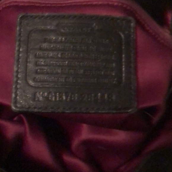 Authentic Coach Purse - Picture 3 of 5